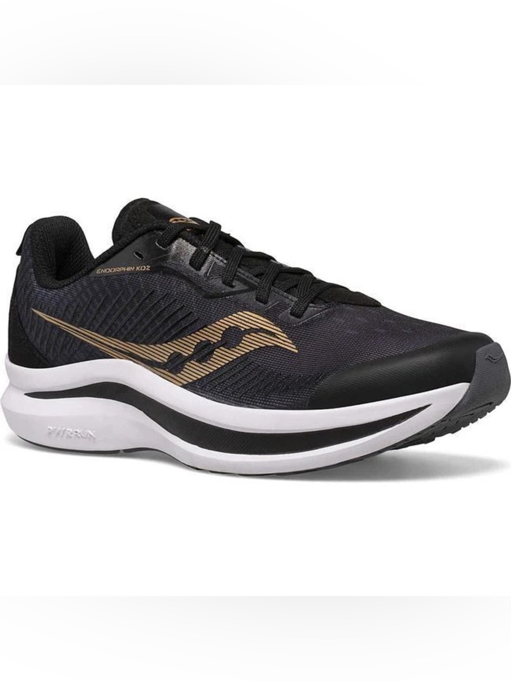 Saucony Black and Gold Performance Running Shoe